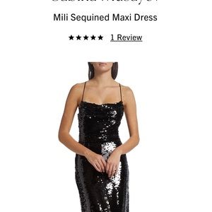 Sabina Musáyev
Mili Sequined Maxi Dress